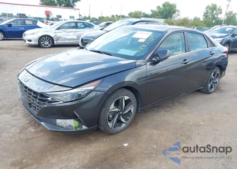 2022 Hyundai Elantra Limited from USA, damaged, VIN 5NPLP4AG2NH071948